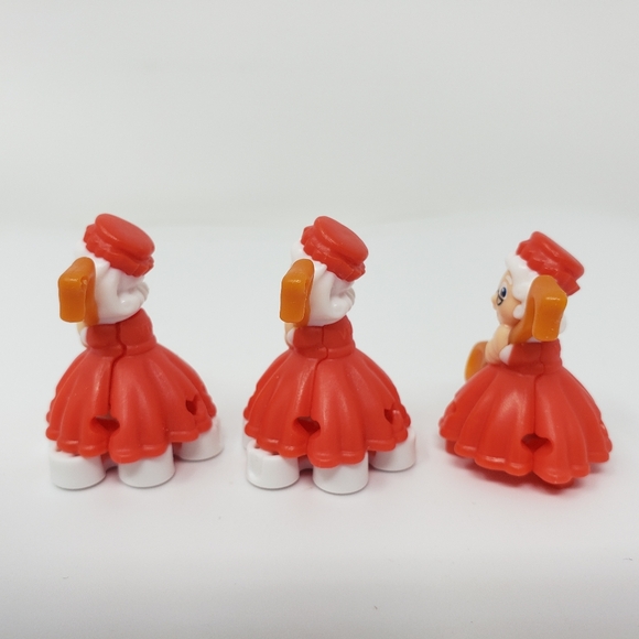 Kinder Joy Mrs Claus Christmas Toy Figures Set of 3 - Picture 2 of 14
